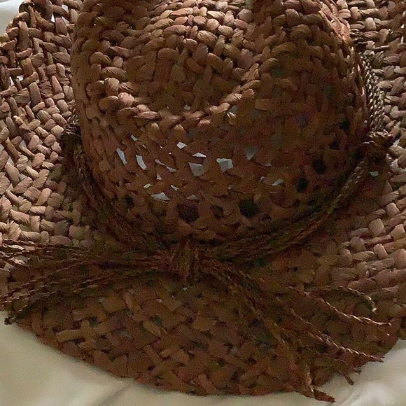 Conner New never used Brown Woven Women's Cowboy Hat - Picture 2 of 5